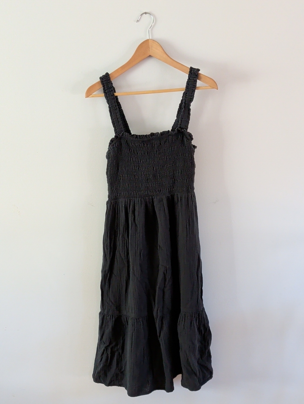 GAP Smocked Midi Dress